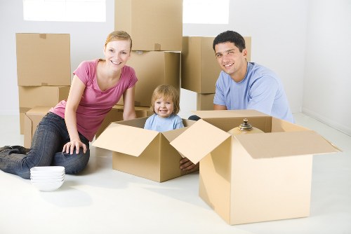 Removals van service for homes in Pinner