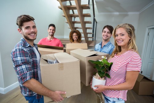 Man and van moving service in Pinner helping with a local home move
