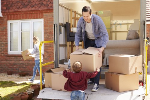 Man and van service helping with a local move in Pinner
