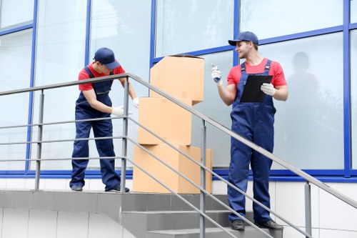 Reliable local moving assistance with a Pinner man and van