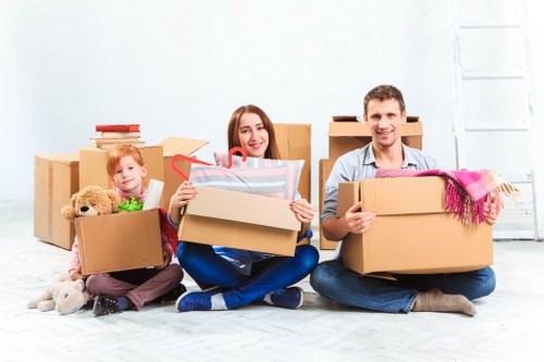 Local moving team providing flexible man and van support in Pinner
