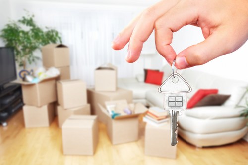 Office furniture pick-up and removal service in Pinner