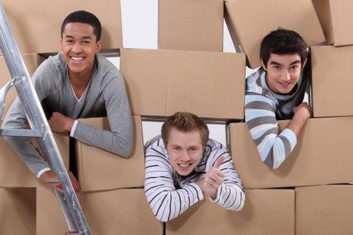 Commercial removal service for a local office near Pinner