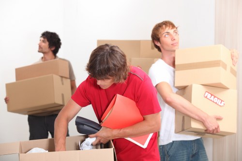 Apartment access challenges during flat removals in Pinner with stairs and tight spaces