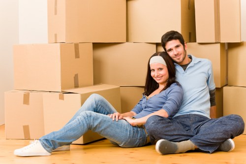 Commercial moving support for offices and shops in the Pinner area