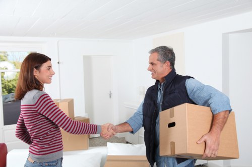 Local man and van in Pinner handling boxes and household items