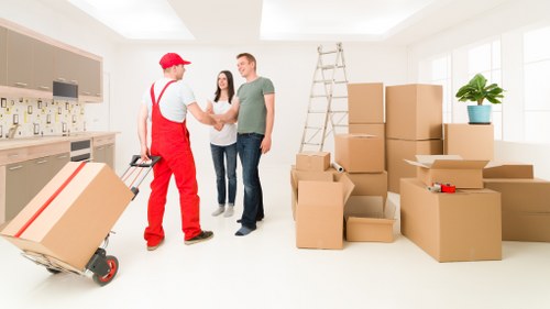 Local packing and unpacking assistance for relocation in Pinner