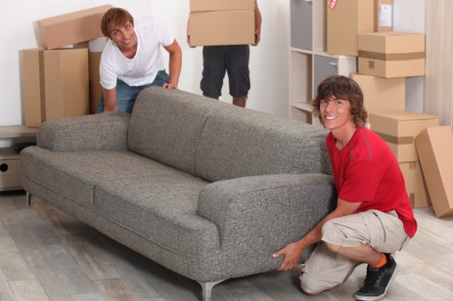 Insurance coverage and careful moving protection concept