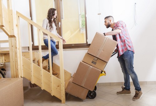 Families using removal truck hire for a home relocation