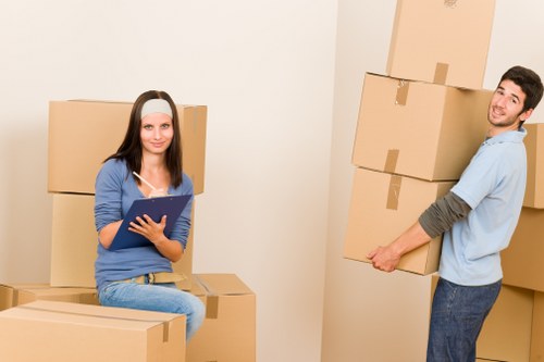 Professional flat removals in Pinner with furniture moving and organised loading